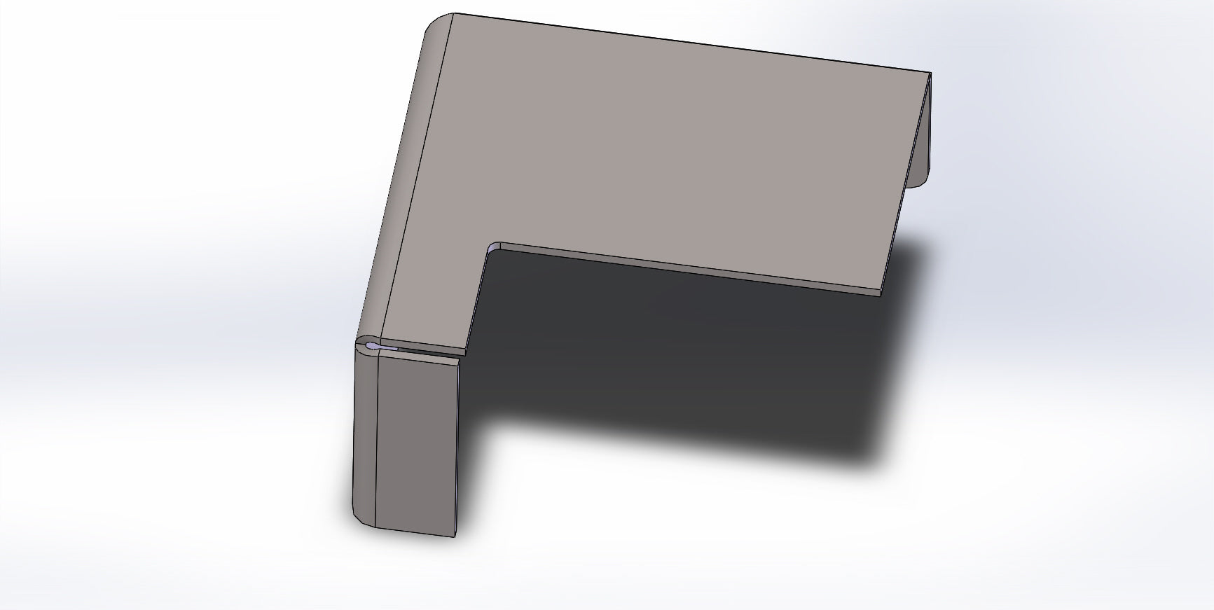RAD SHOROUD CUTOUT FAB W/O BELL