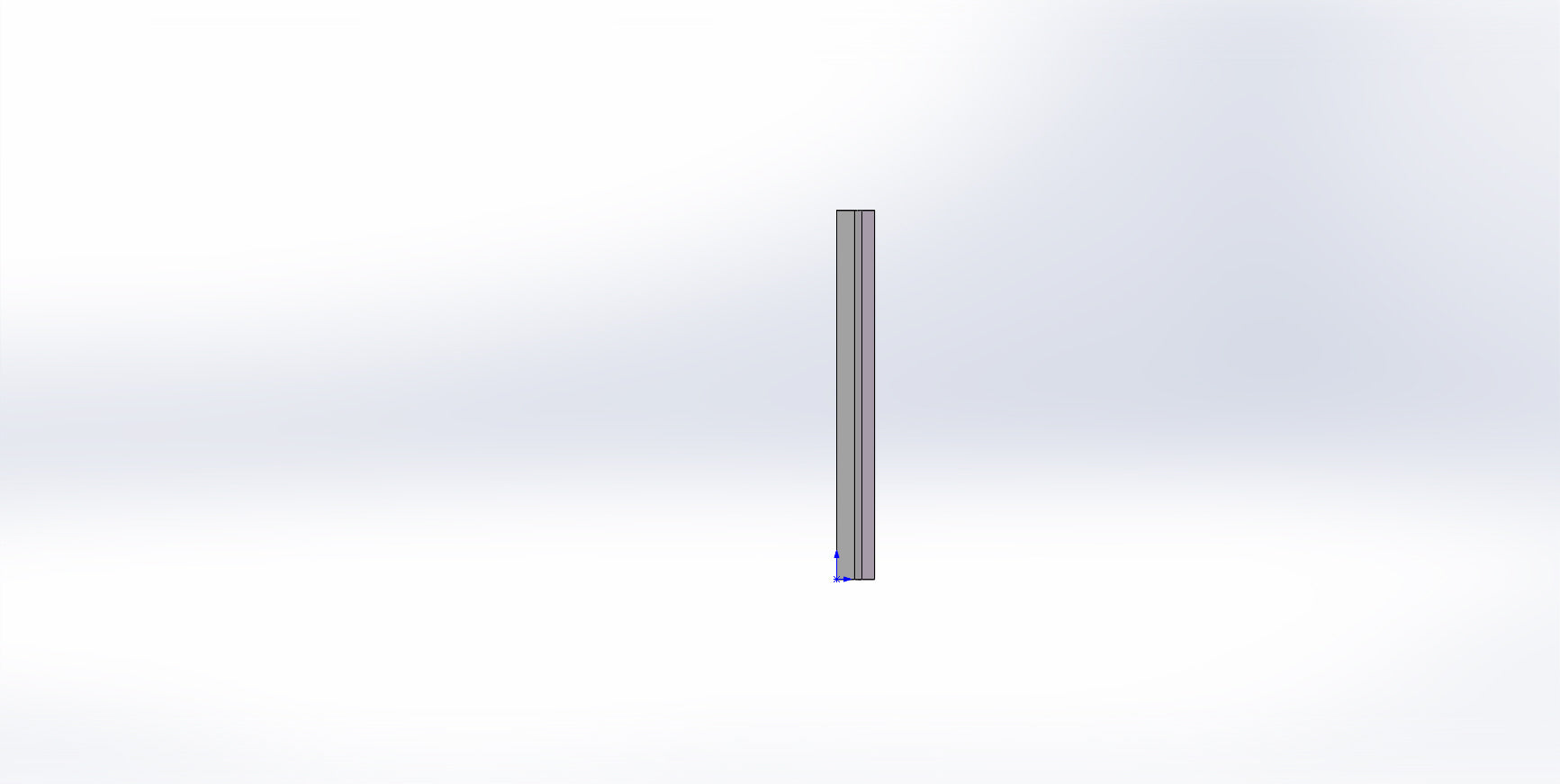 PRECLEANER GUARD VERTICAL FLANGE