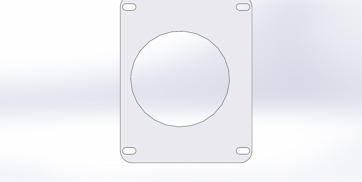 PRECLEANER MOUNTING FLANGE