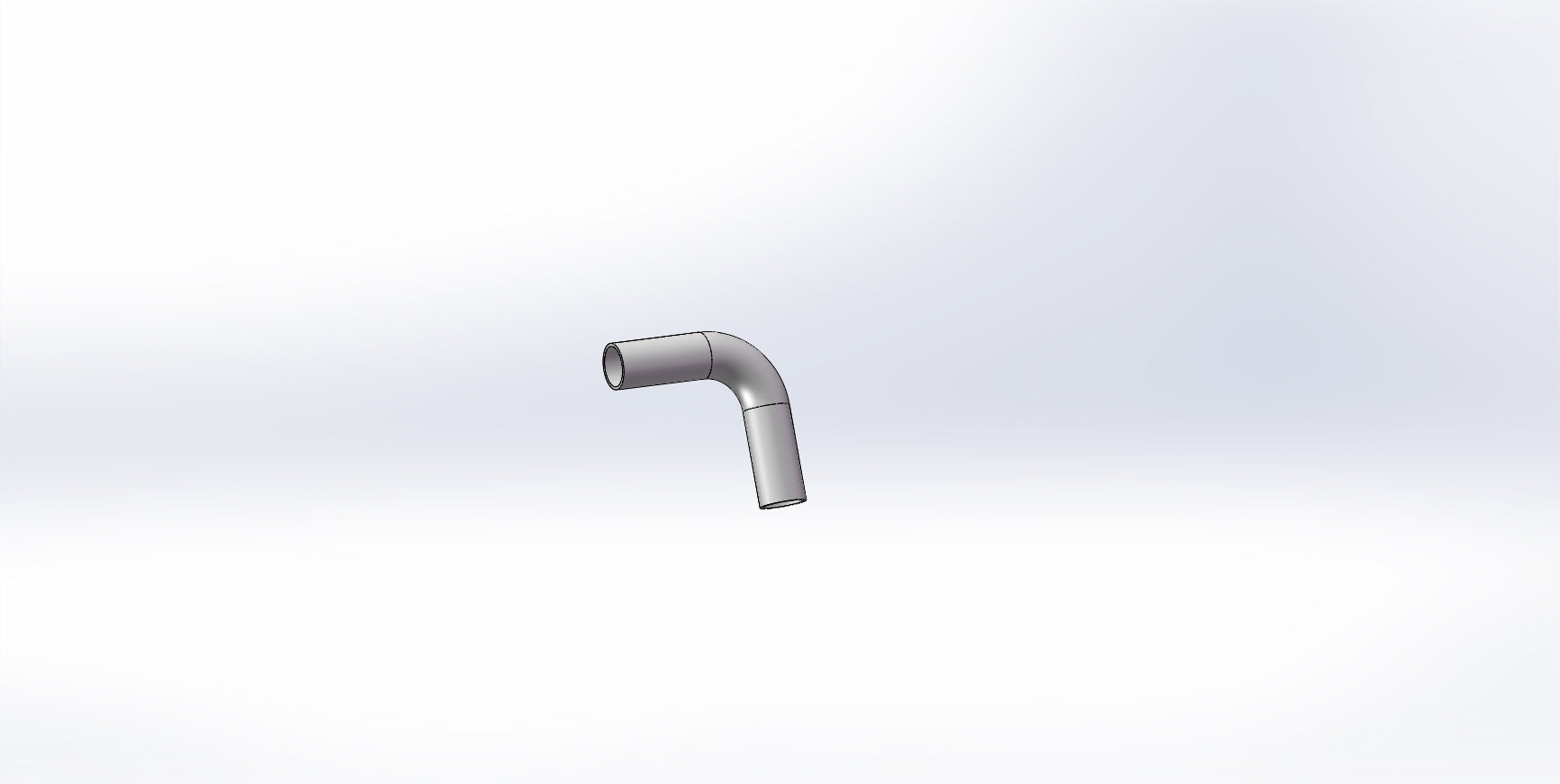 ELBOW RUBBER 2.5"-90 DEG SILICONE