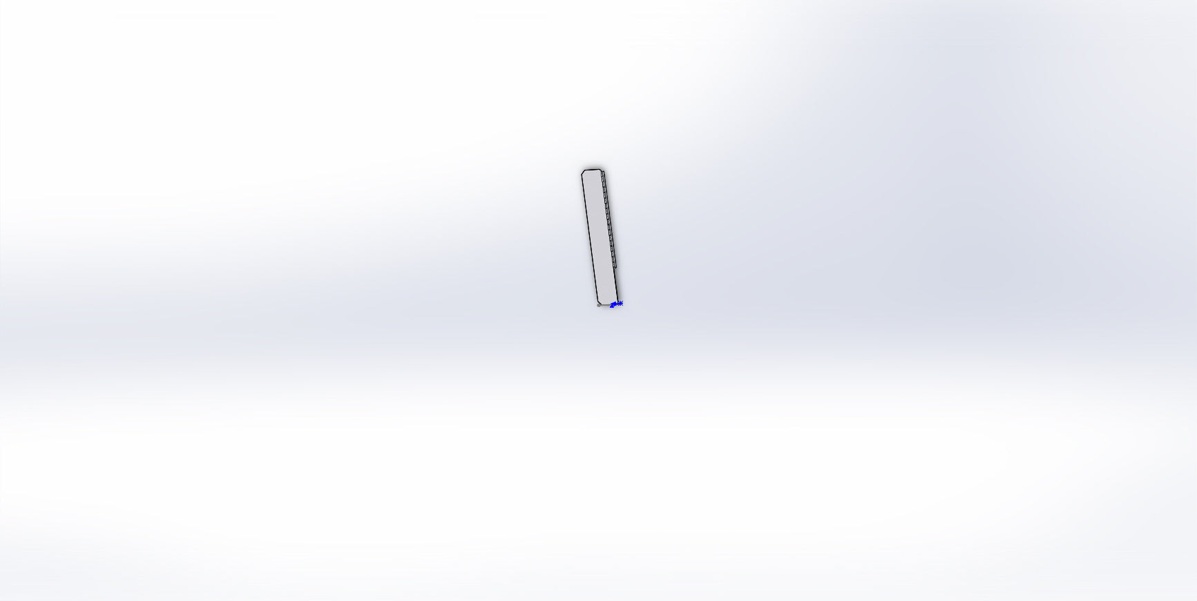 FUEL TANK BAFFLE, LARGE UPPER