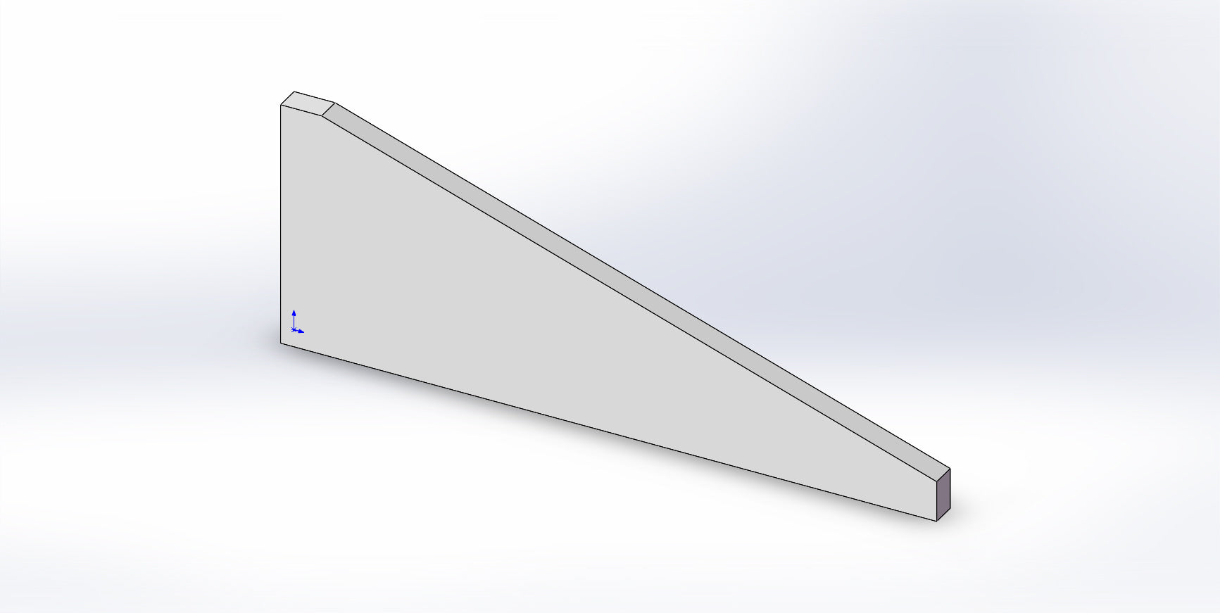 FUEL TANK GUSSET, UPPER