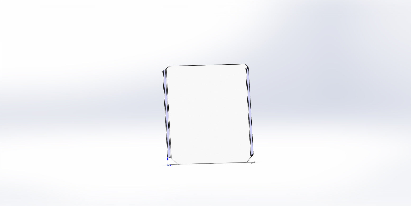 FUEL TANK BAFFLE, LOWER