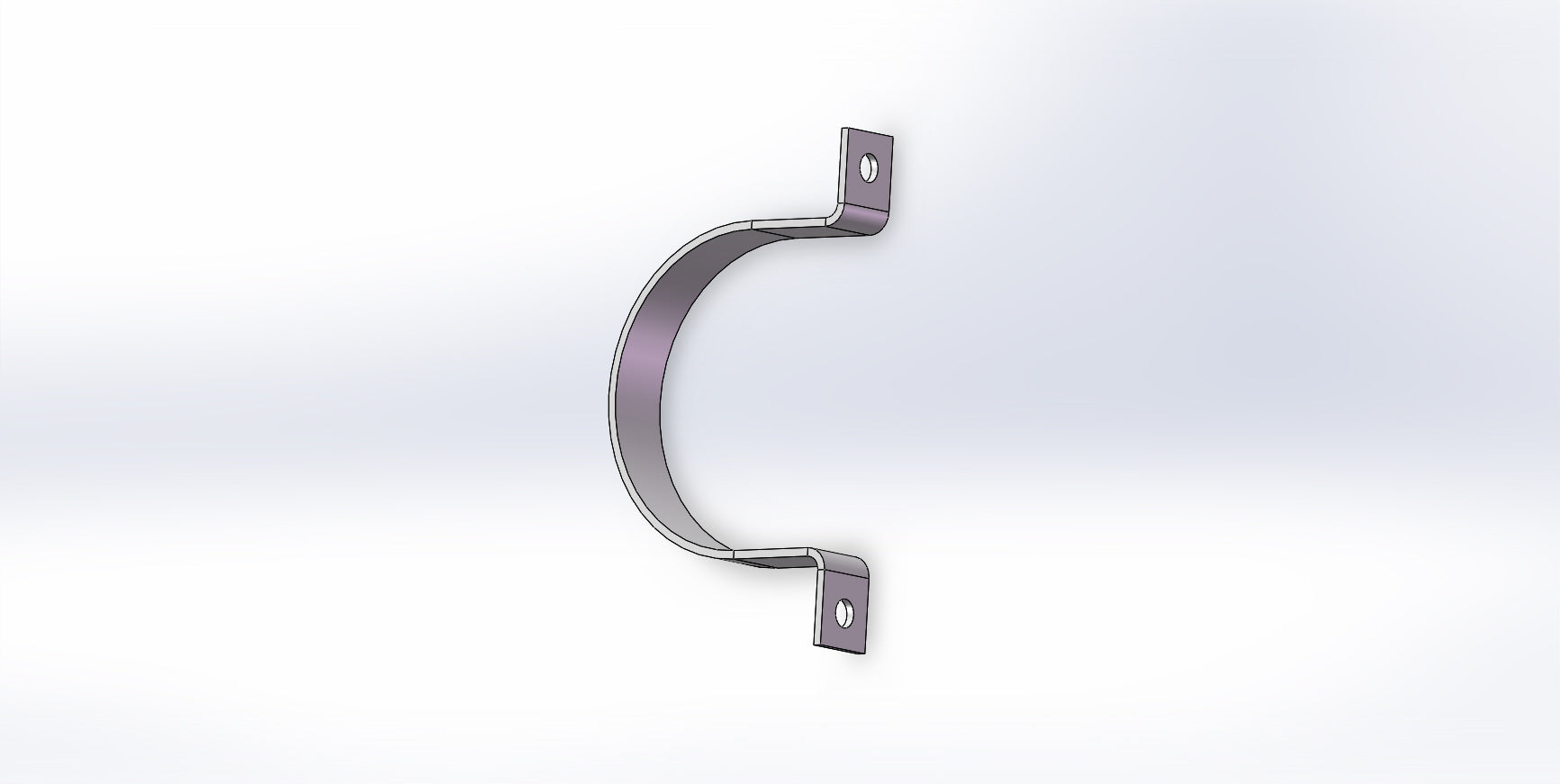 SUCTION HEADER MOUNTING STRAP