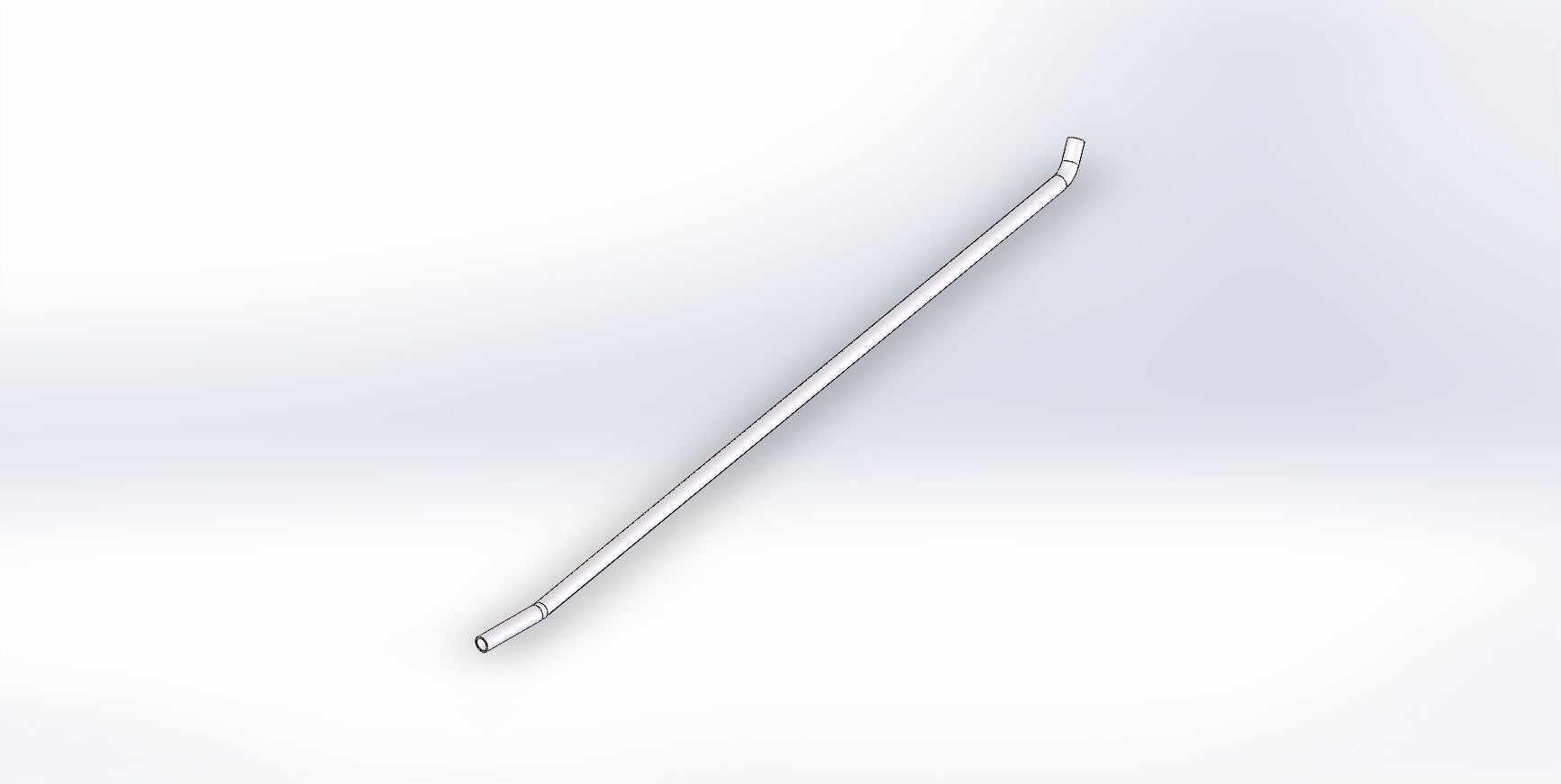 TUBE HEAD RIGHT HP BENT WELD