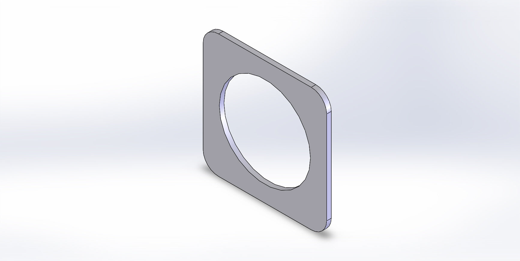 STRAINER MOUNT PLATE