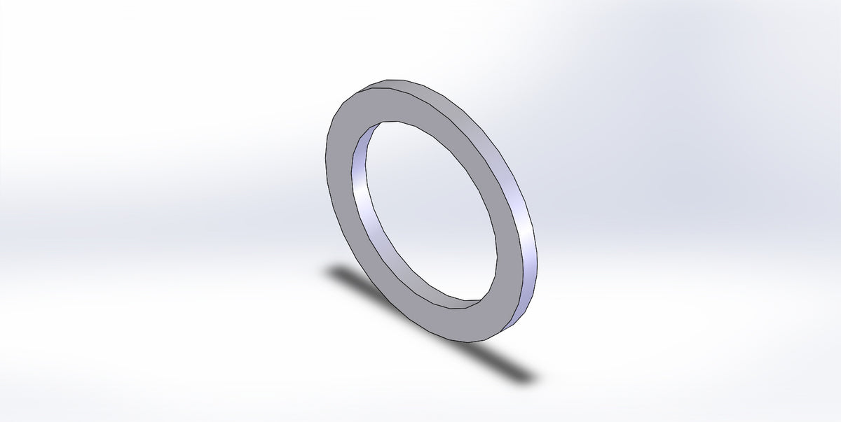 WASHER 2 5/8 X 1 15/16 X 3/16" TH