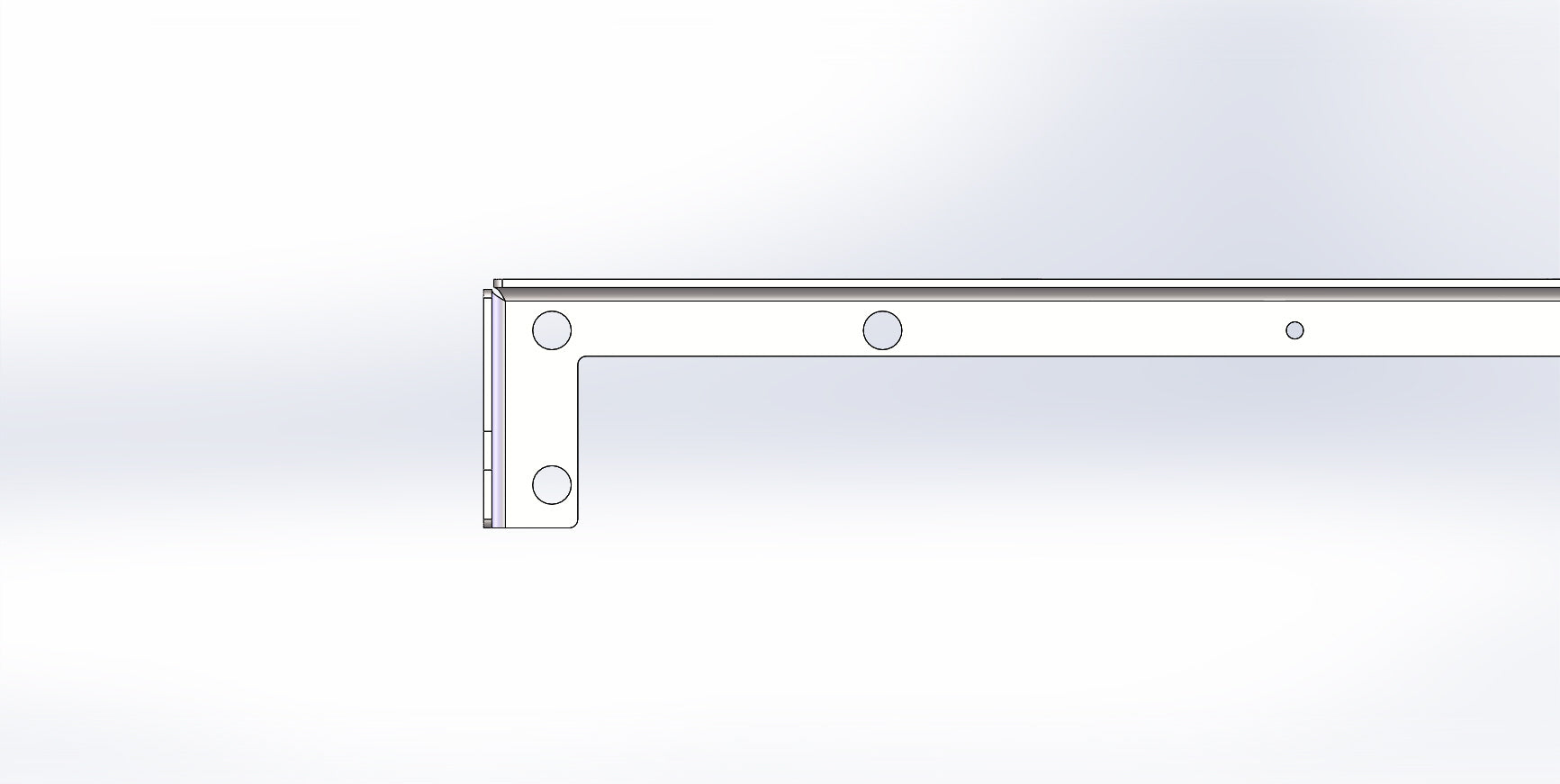 UPPER FUEL TANK SKIRT BOLTING STRIP