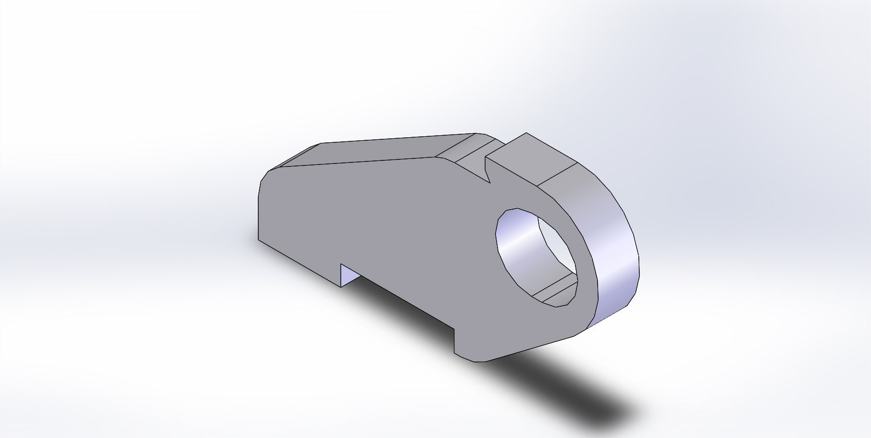 FLUSHING BLOCK MOUNT TAB