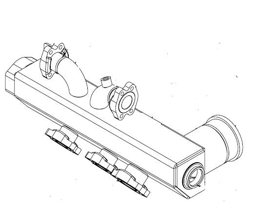 SUCTION HEADER FORMED WELD