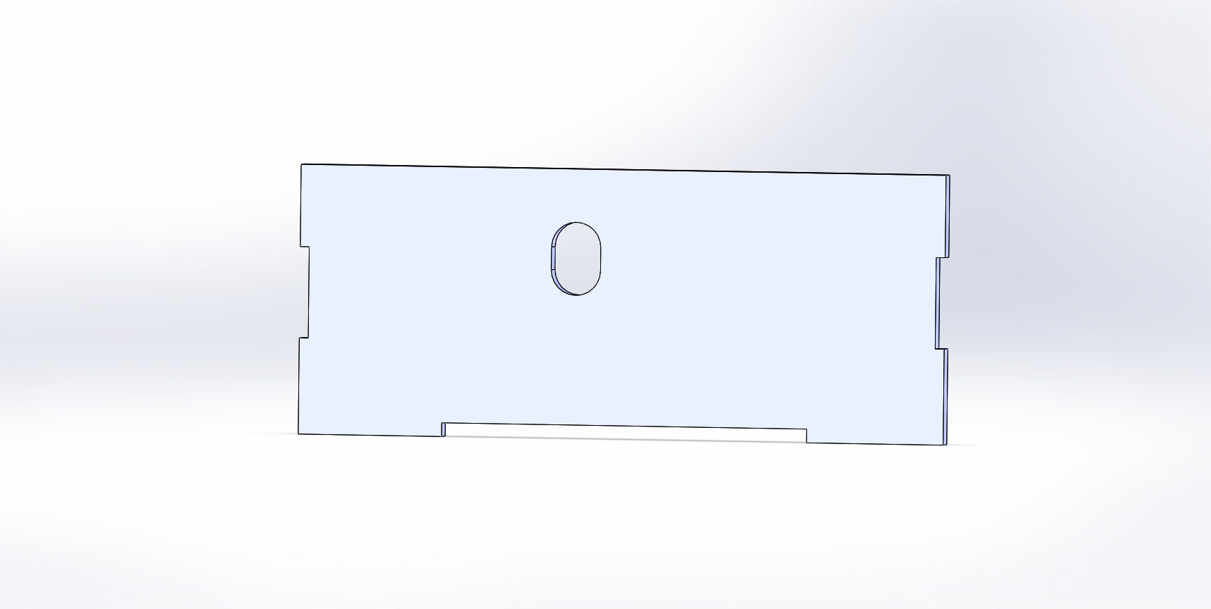 SIDE WALL FRONT MOUNT PLATE