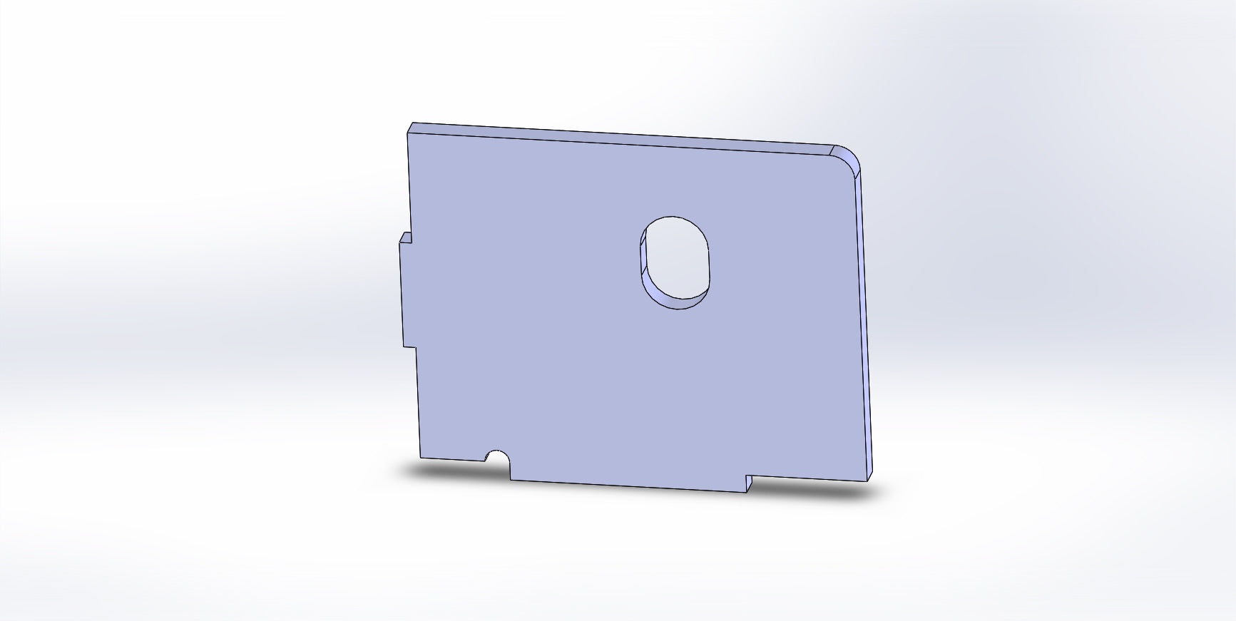 SIDE WALL LOWER MOUNT PLATE