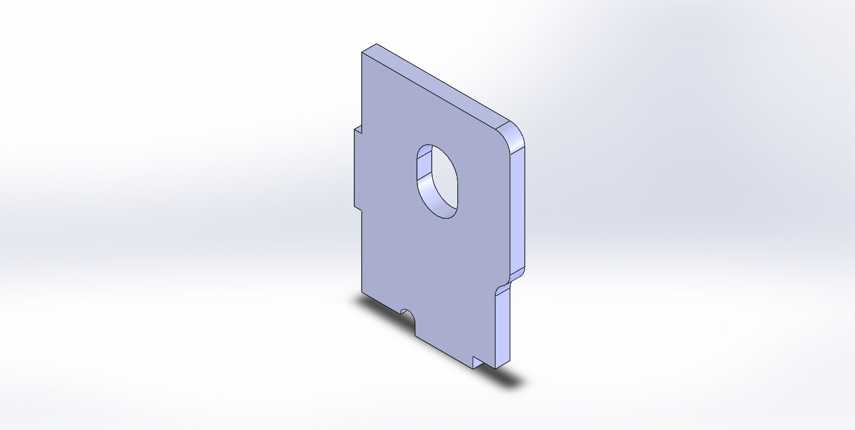 SIDE WALL UPPER MOUNT PLATE