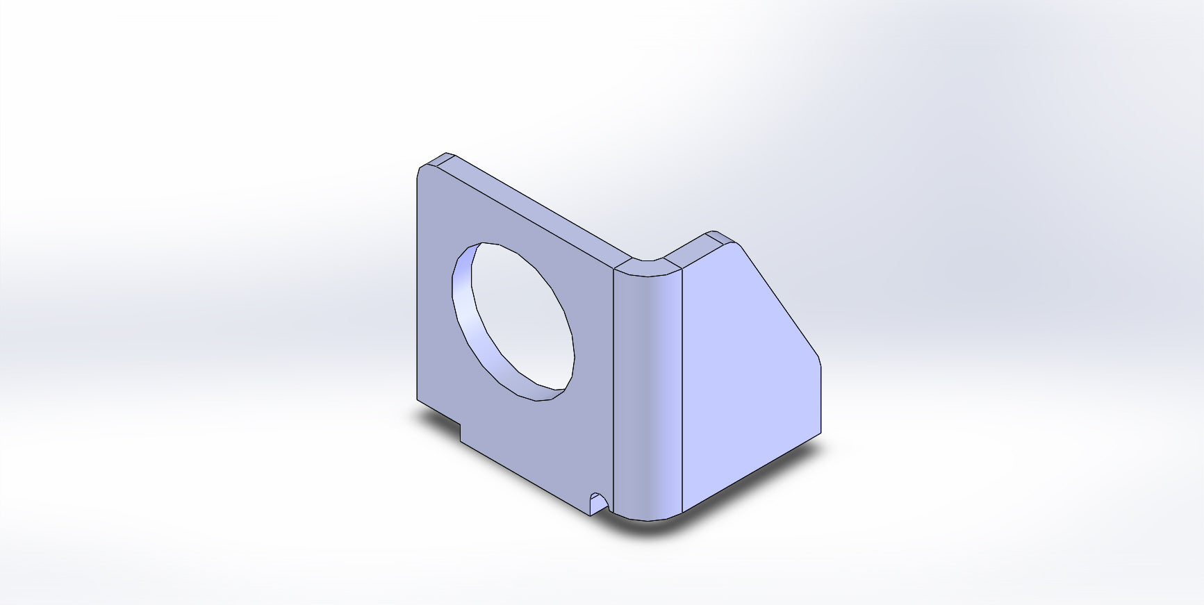 REAR BUSHING RETAINER MOUNT RIGHT