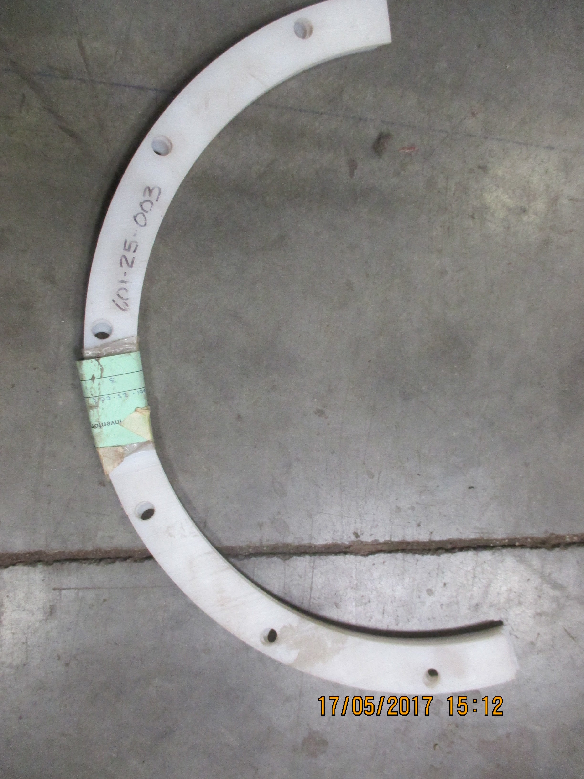 TRANSITION SWIVEL SHIM UHMW