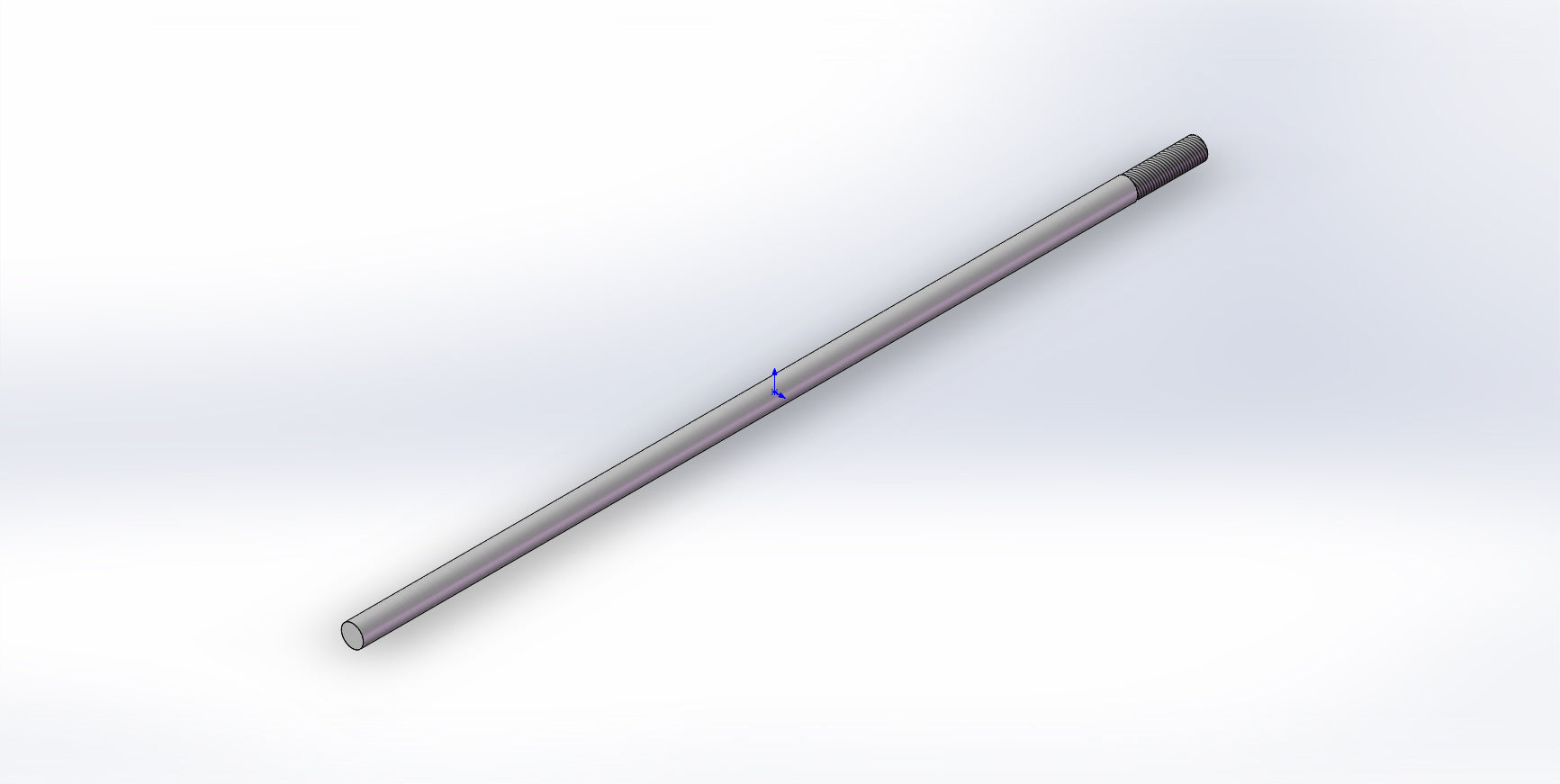 SLIDE HAMMER SHAFT: MACHINED