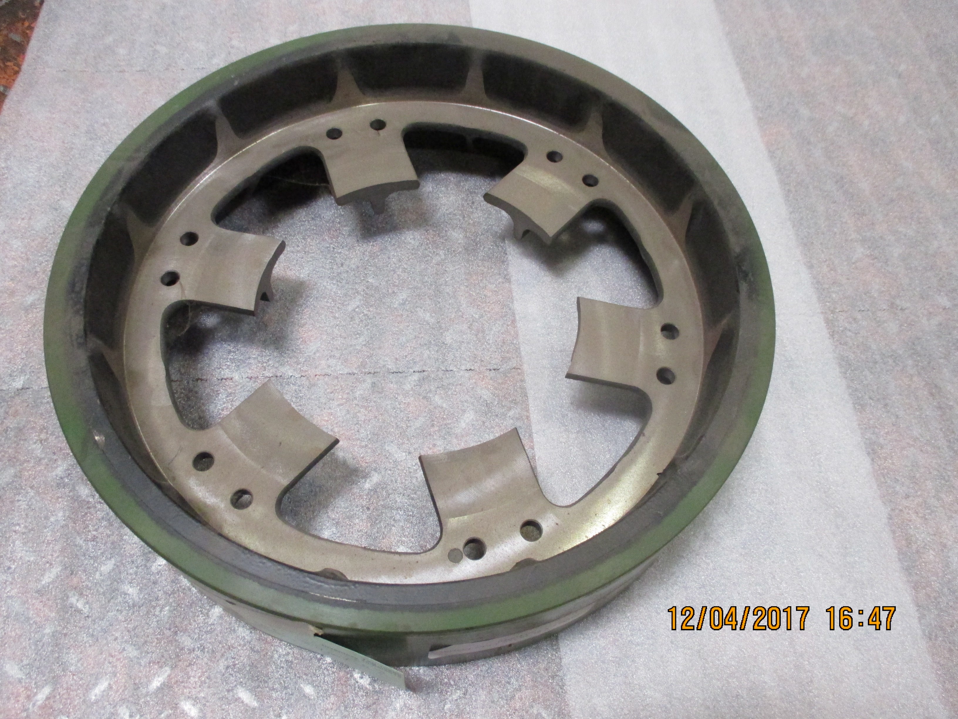 WHEEL POLY STEEL 16 X 4 MACH