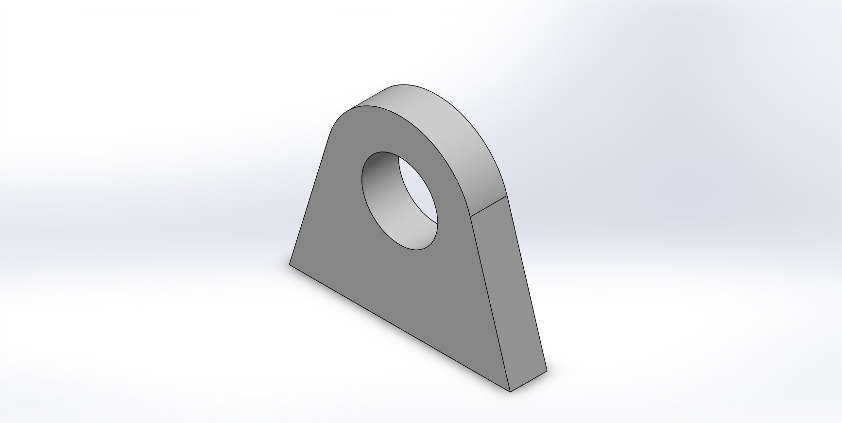 PIVOT 1" HOLE FAB