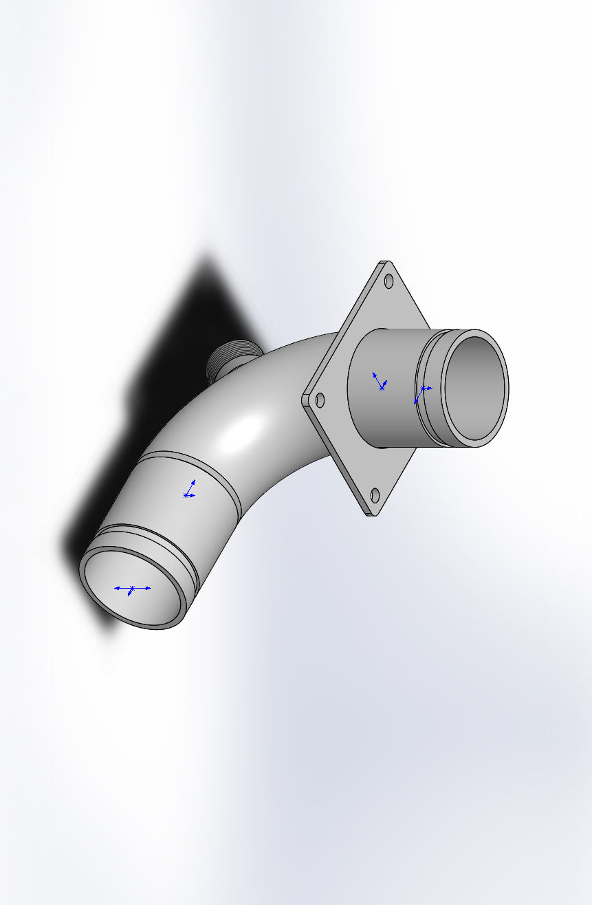 PRIMARY BOOM TO HOSE WELDMENT