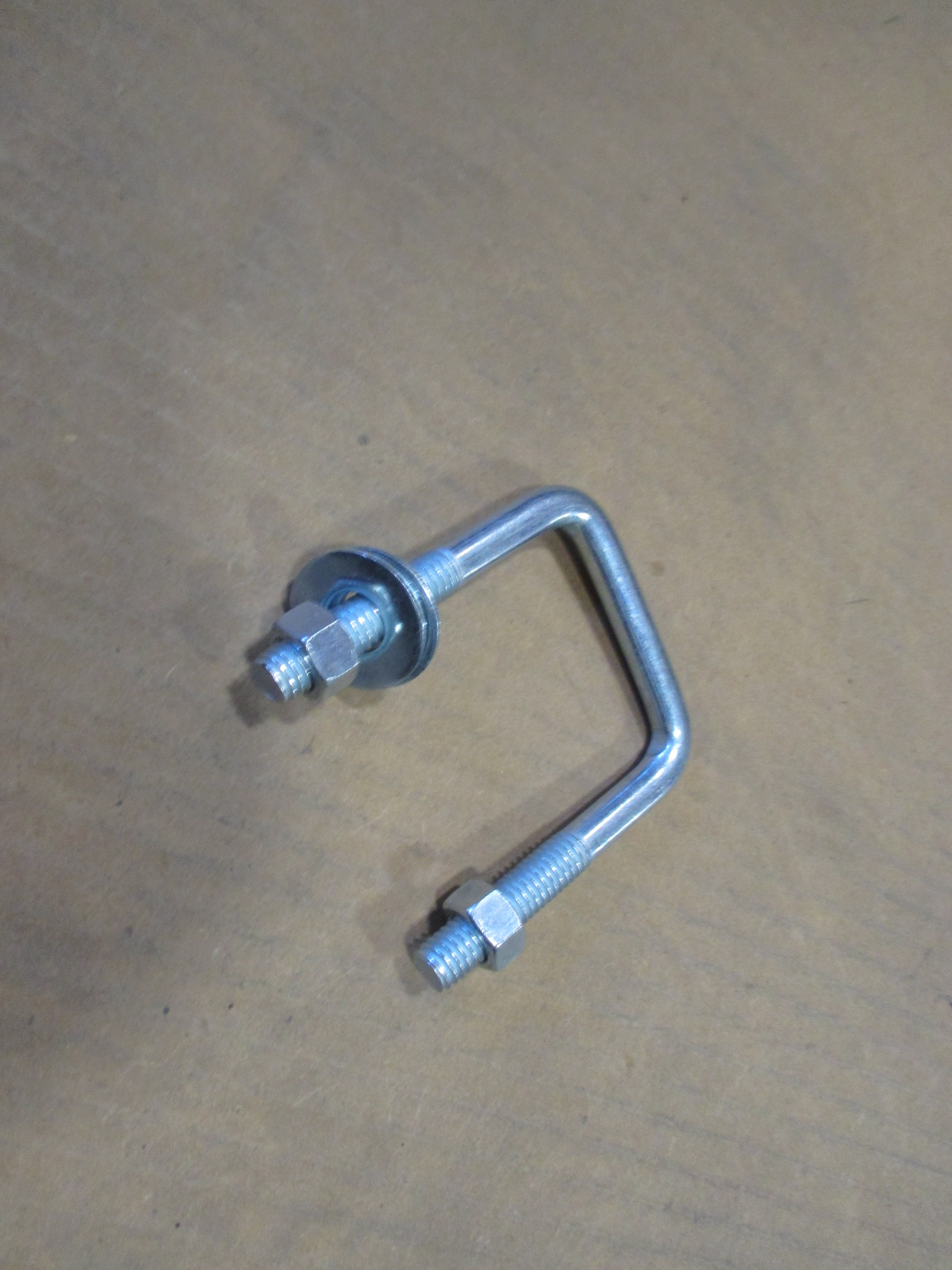 SQ U-BOLT 3/8"-16 X 2" INSD X 2 5/8" LG