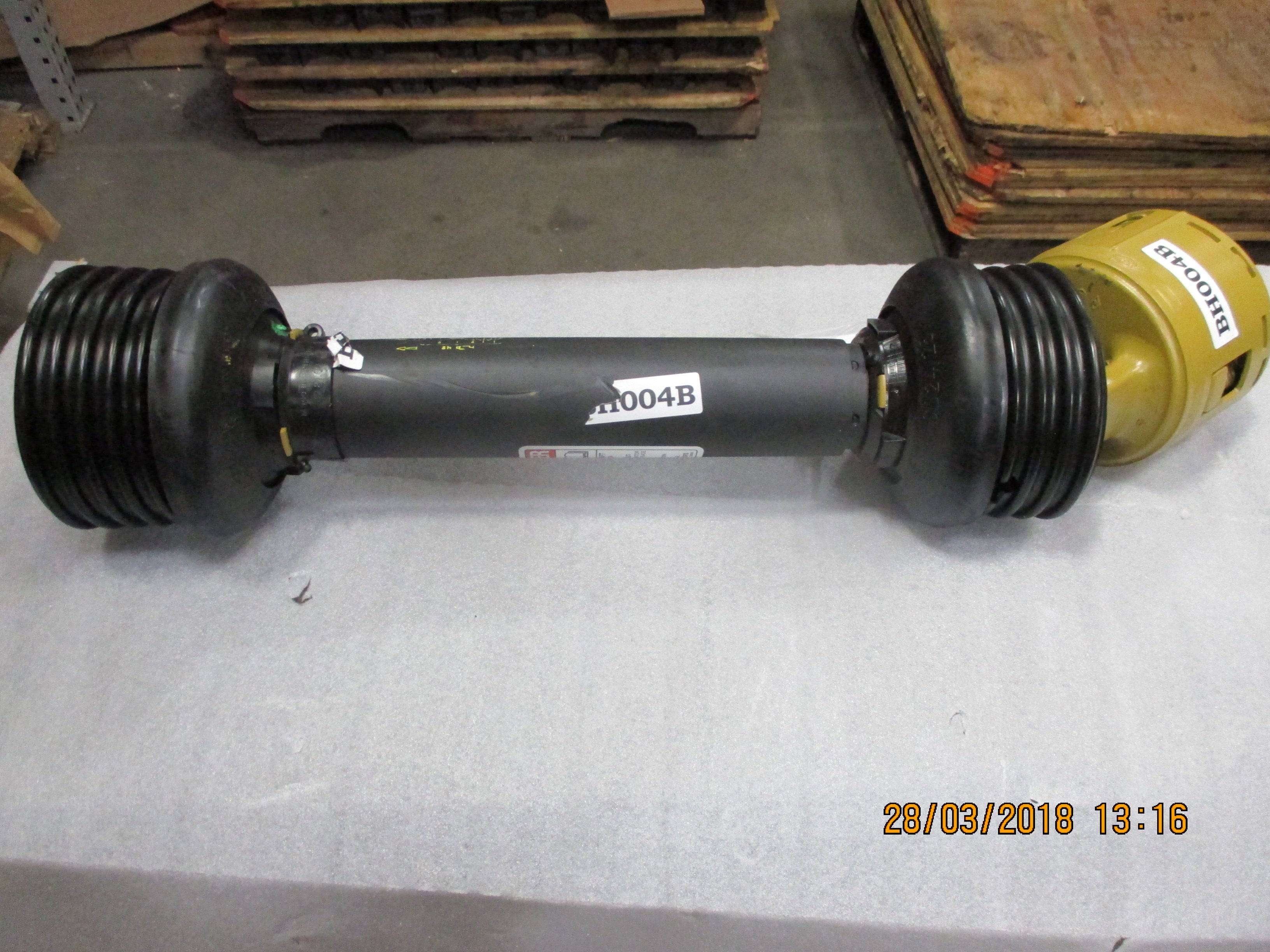 PTO SHAFT 1000RPM w/clh WALTER