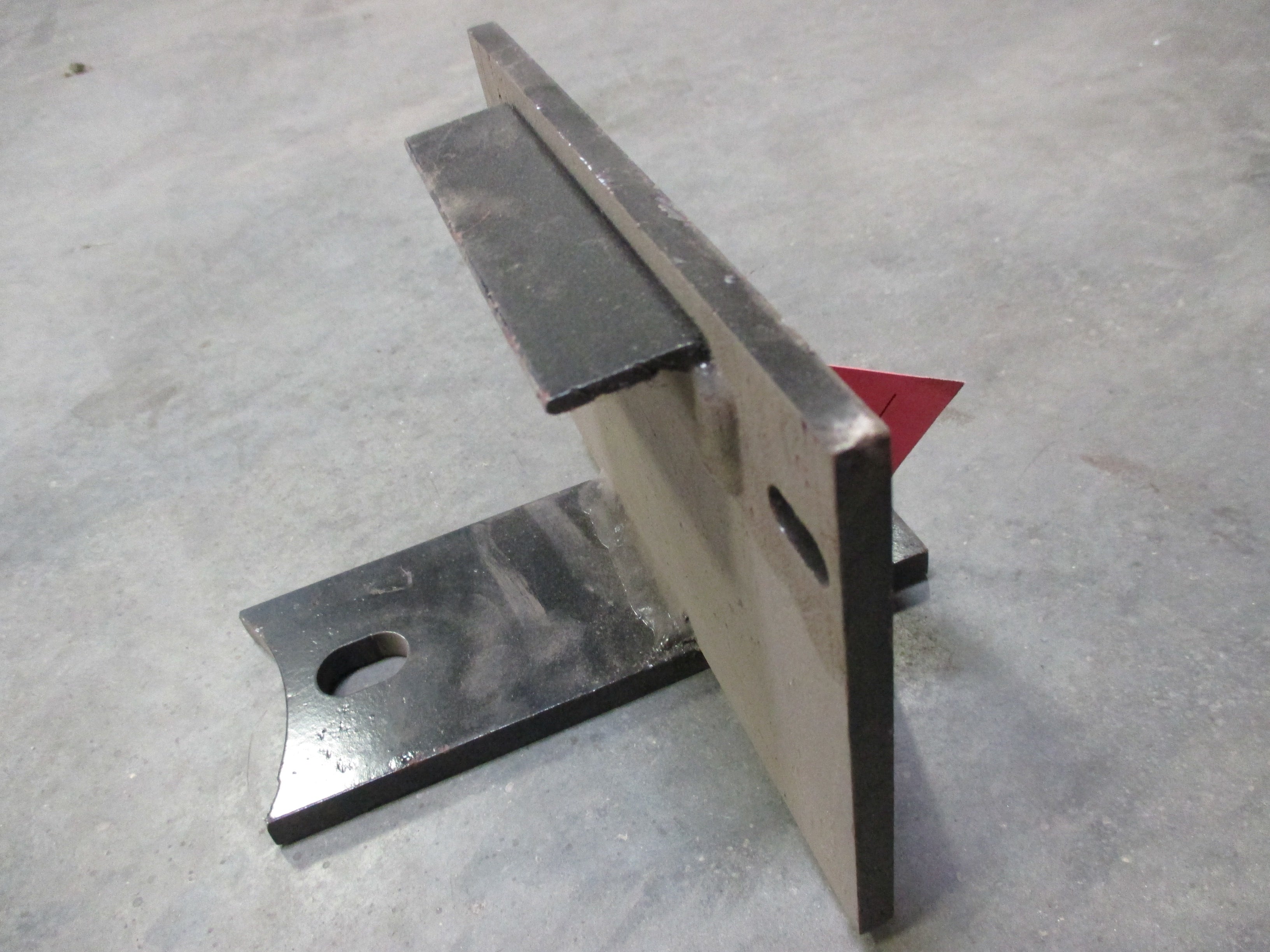 Left Rotor Slot Cover Weld