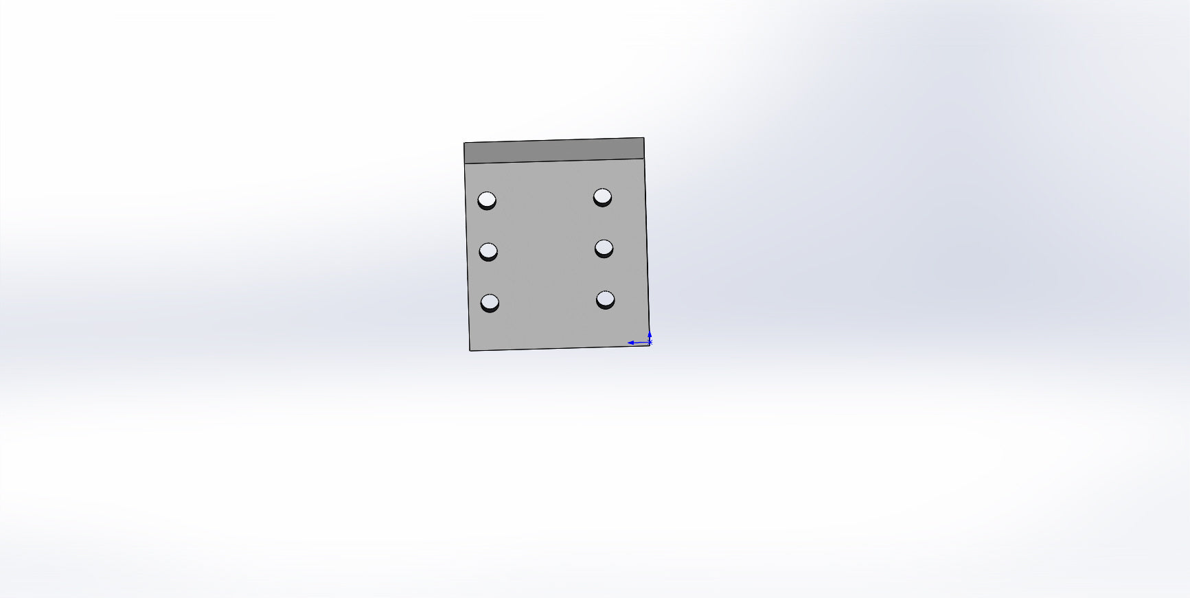 RIGHT REAR SKID MOUNT BLOCK HD