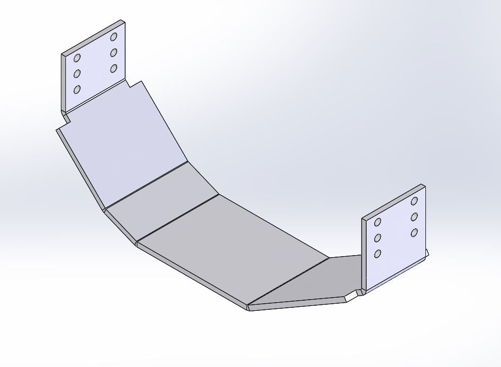 LOWER SKID PLATE FAB BH250