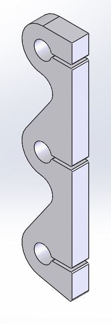 PIVOTING PUSHBAR STABILIZER MOUNT