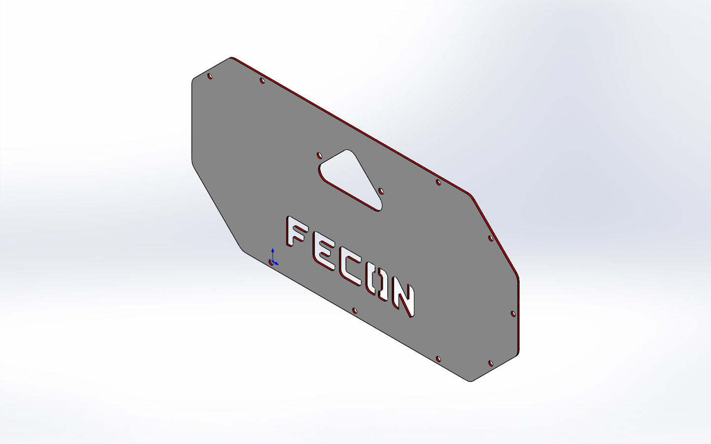 RIGHT BELT COVER SS