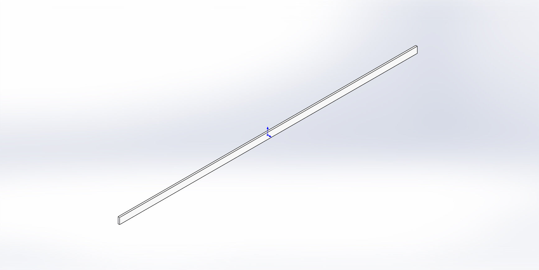 MOUNT RETAINER BAR 85 SS