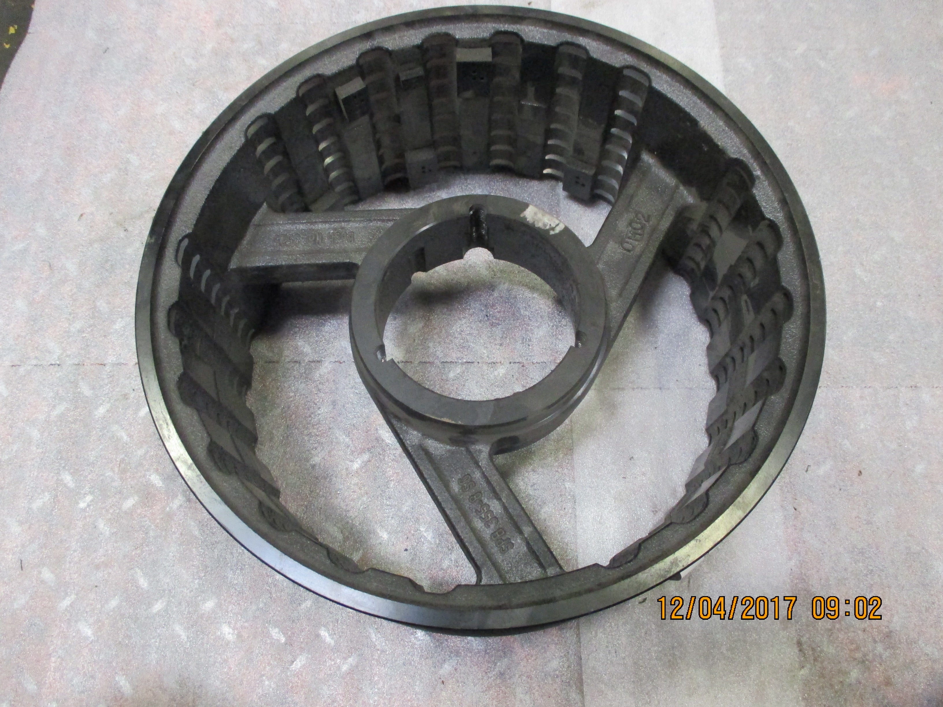 Sheave 355mm-8 Grv 3525 Bush