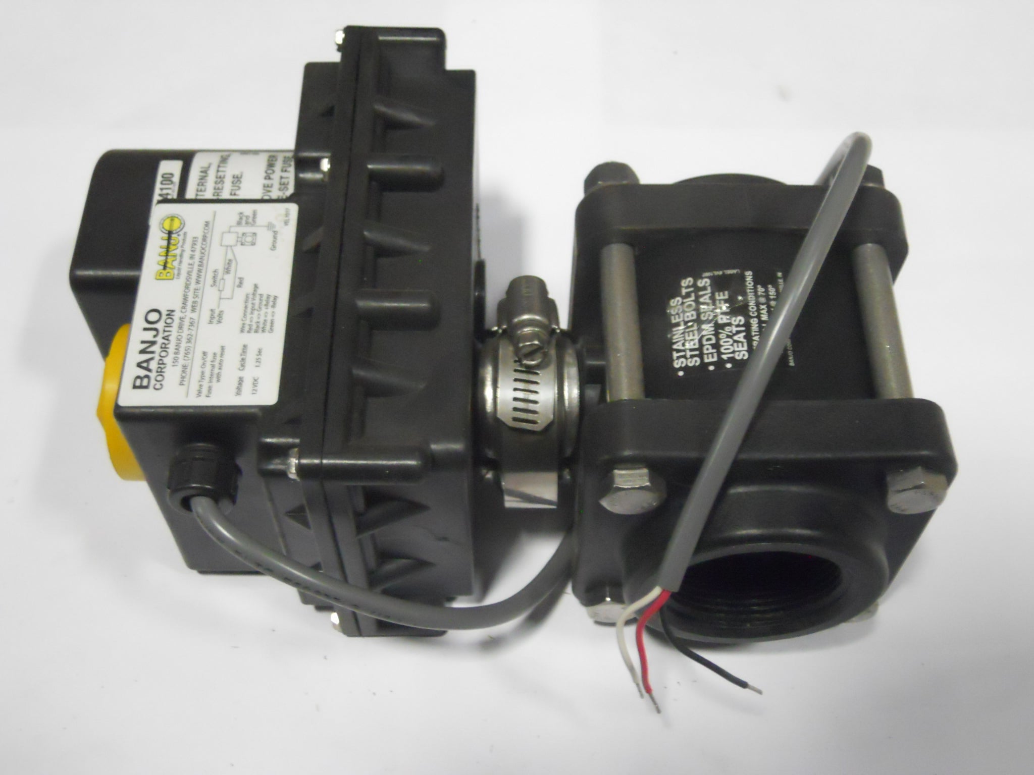 VALVE BALL 1 1/2" 12 VDC ELEC