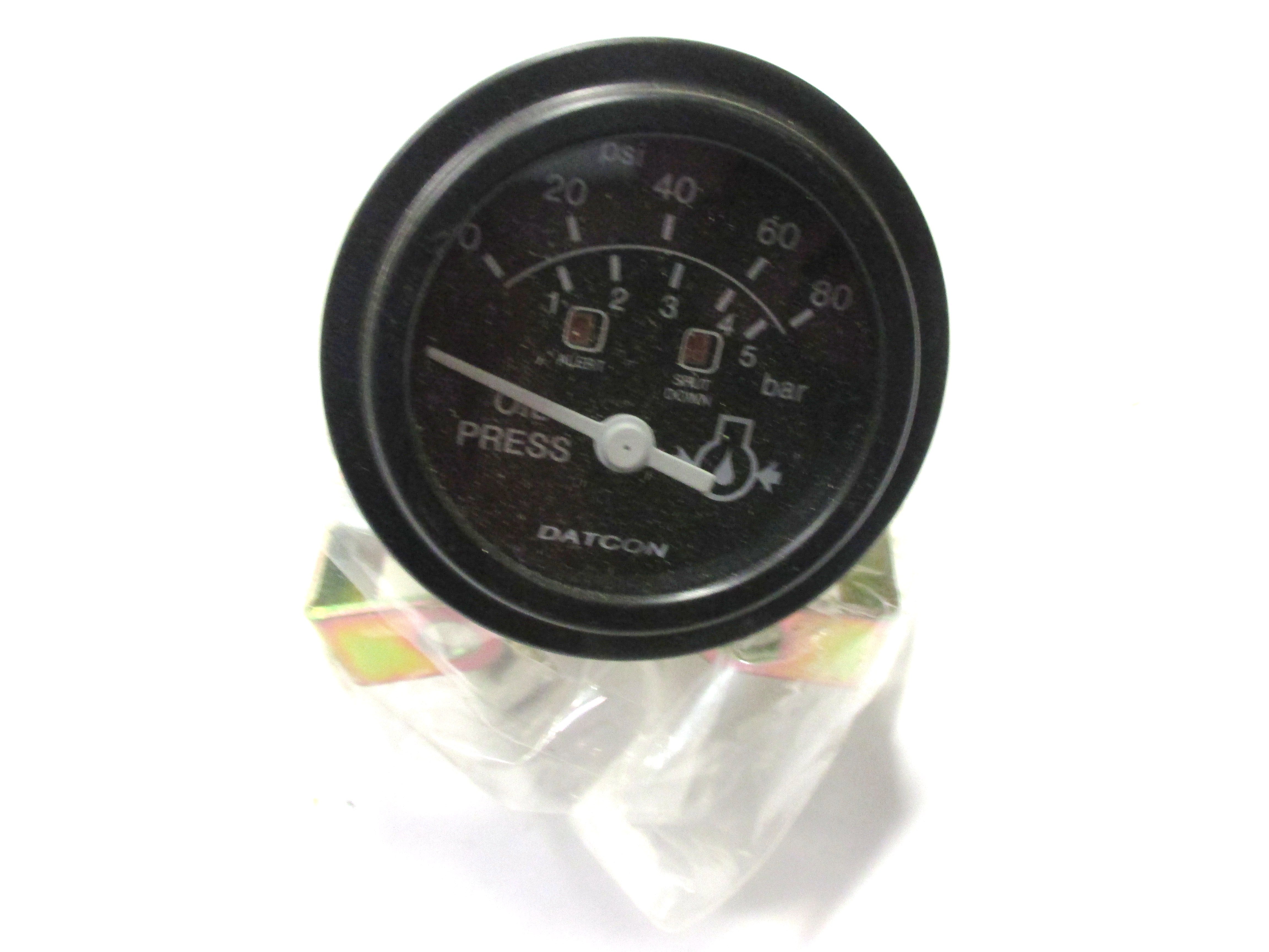 OIL PRESSURE GAUGE 0-80 PSI