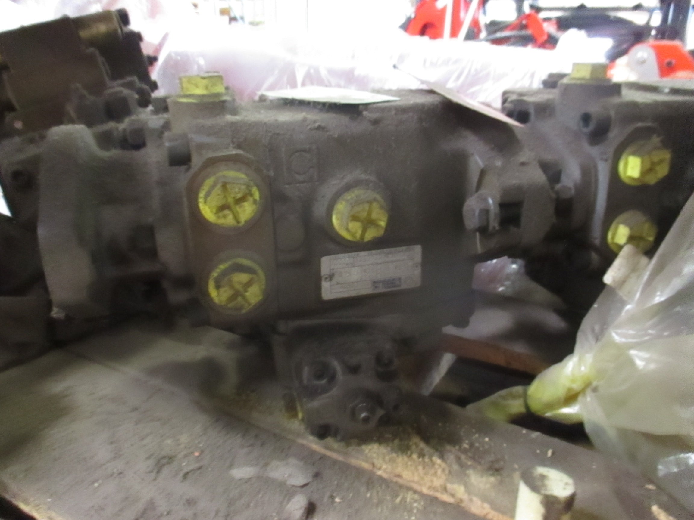 PUMP HYD TANDEM AXIAL FLOW RT 58CC