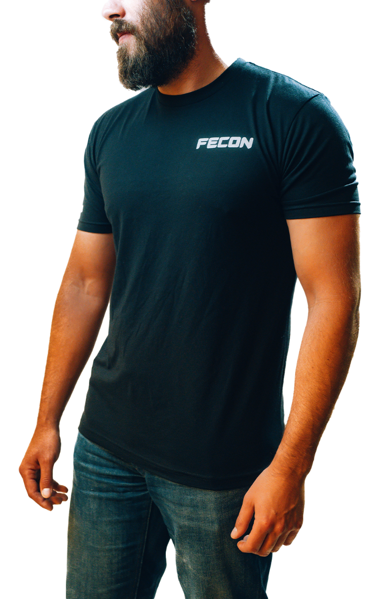 Black Fecon T-Shirt (Medium)